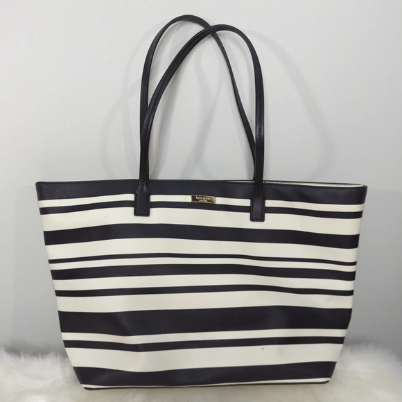 Kate Spade Blake Avenue Striped Tote Bag - Picture 3 of 15